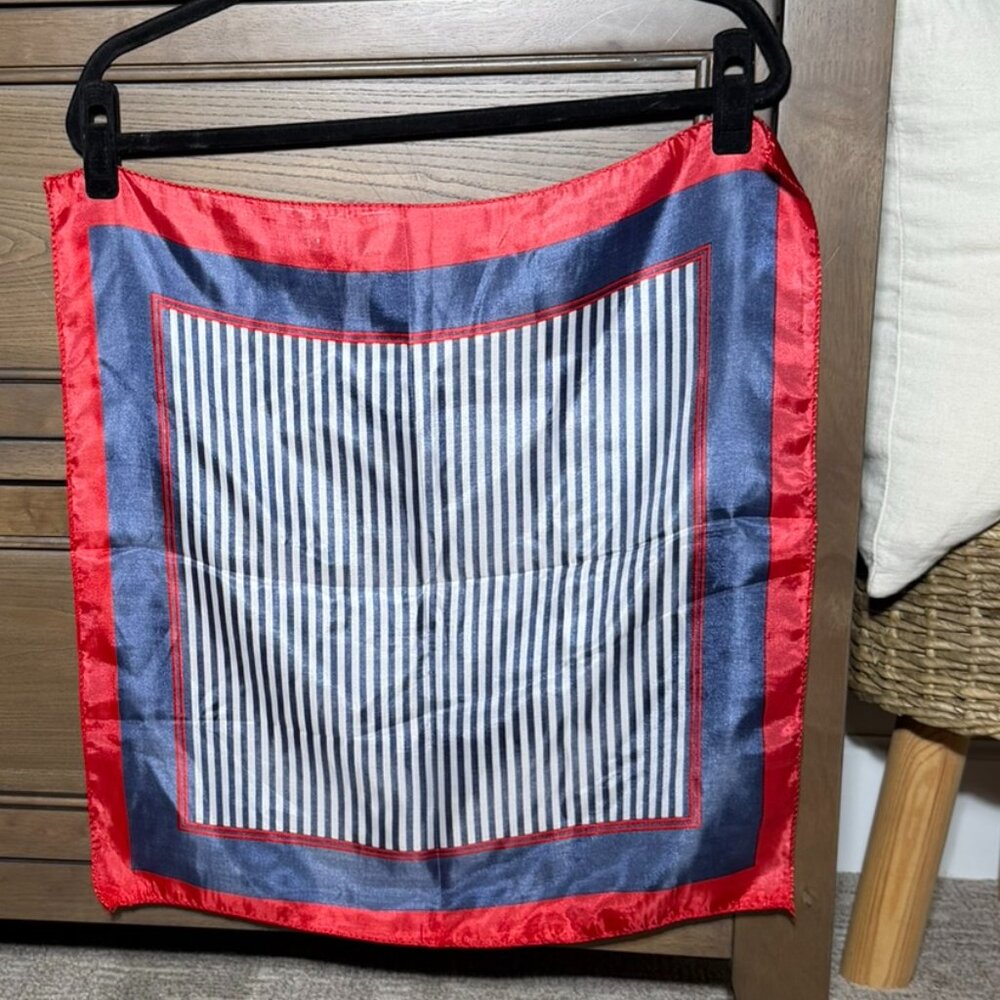 Southwest Airlines -Inspired Scarf & Bag Charm Set – Crew Bag Accessory - Picture 10 of 12